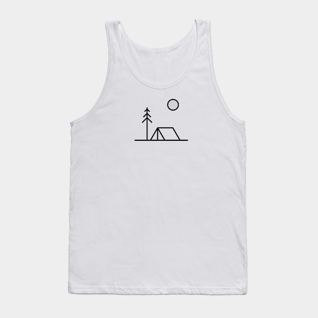 Holiday Camp Tank Top by encip